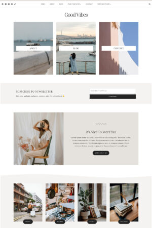 Good Vibes Wordpress Theme
