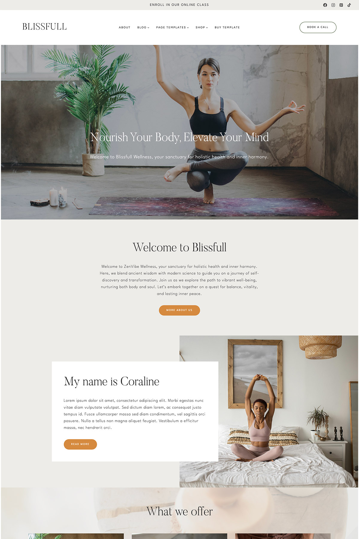 Blissfull WordPress Theme