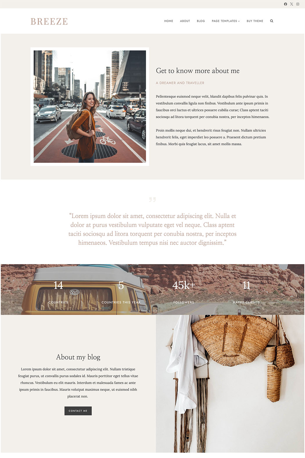 Breeze Wordpress Theme - Image 2