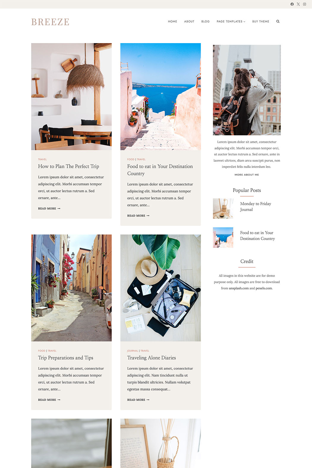 Breeze Wordpress Theme - Image 3