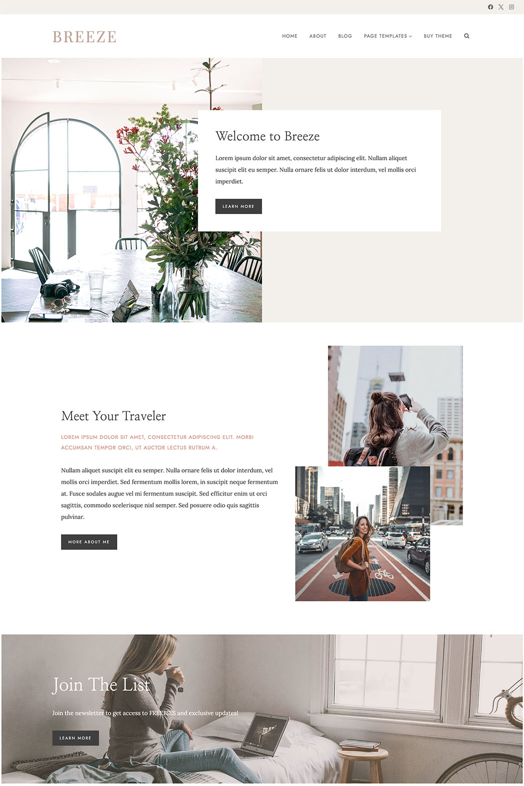 Breeze Wordpress Theme - Image 4
