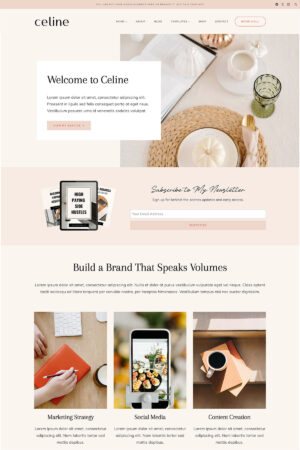 Celine WordPress Theme