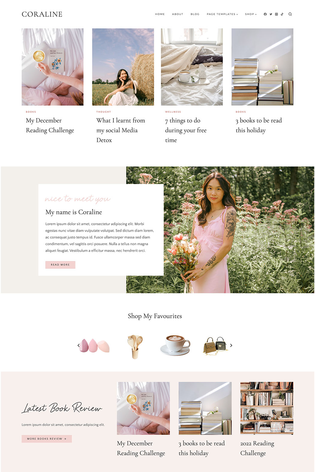 Coraline WordPress Theme - Image 2