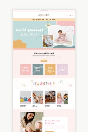Kids Fashion Boutique Shopify Theme