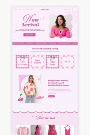 Pink Shopify Theme