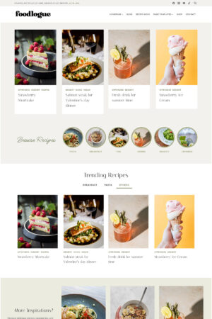 Foodlogue WordPress Theme