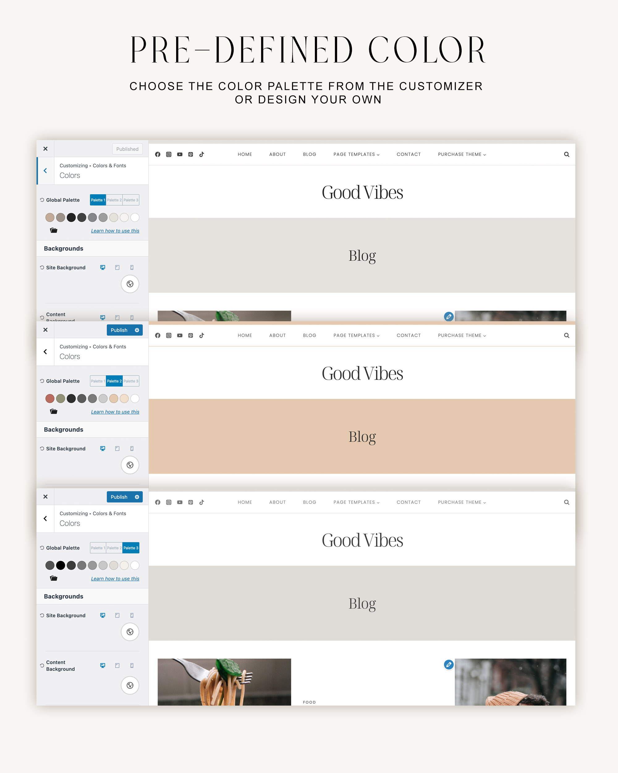Good Vibes Wordpress Theme - Image 2