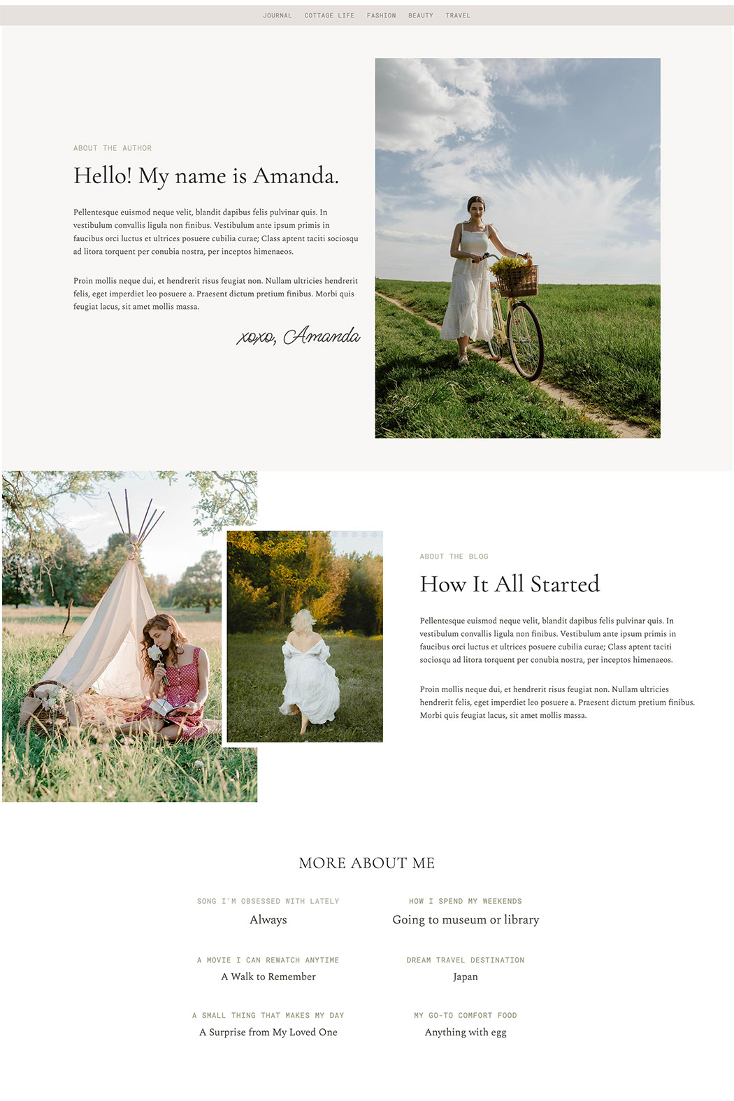 One Story WordPress Theme - Image 2